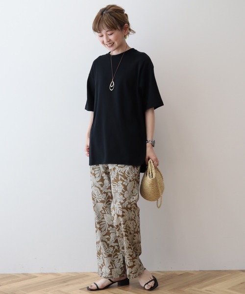 セール】抗菌防臭+UVカット裾ラウンドカットチュニック（Tシャツ