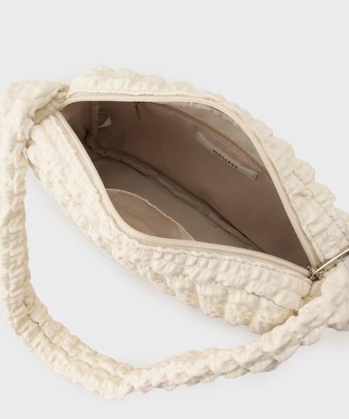 GALLEST（ギャレスト）の「◆ポップコーンショルダーバッグ（ショルダーバッグ・レディース・ブラック/オフホワイト/シルバー・00）」の10枚目の写真