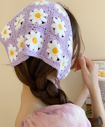 shyam inspiration（シャムインスピレーション）の「フラワー クロシェ（ヘアバンド）」