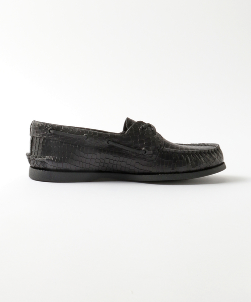 Sperry (スペリー)の「SPERRY / スペリー MA/O 2EYE EXOTICS STS25289/STS25290(モカシン/デッキシューズ・メンズ・ブラウン/ブラック・28cm/27cm/26cm/25cm)」の5枚目の写真