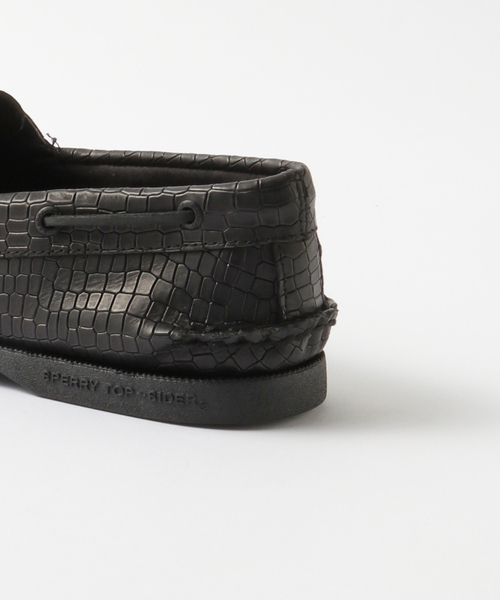 Sperry (スペリー)の「SPERRY / スペリー MA/O 2EYE EXOTICS STS25289/STS25290(モカシン/デッキシューズ・メンズ・ブラウン/ブラック・28cm/27cm/26cm/25cm)」の6枚目の写真