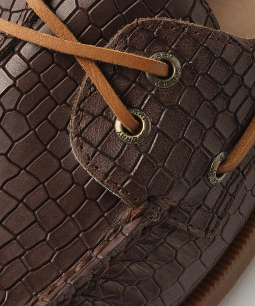 Sperry (スペリー)の「SPERRY / スペリー MA/O 2EYE EXOTICS STS25289/STS25290(モカシン/デッキシューズ・メンズ・ブラウン/ブラック・28cm/27cm/26cm/25cm)」の12枚目の写真