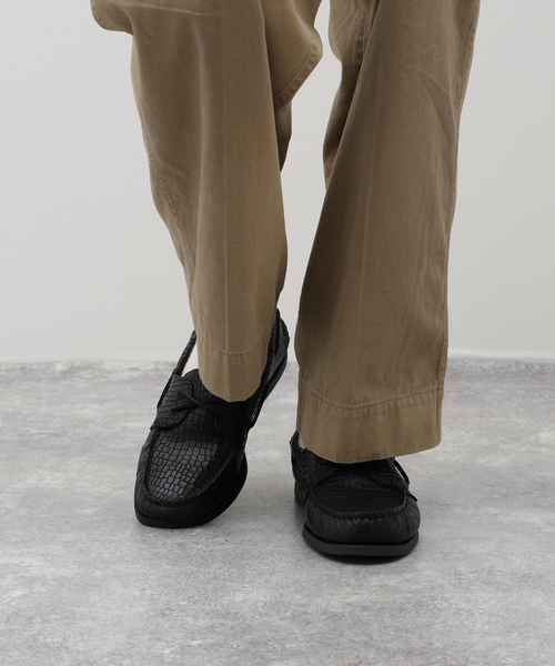 Sperry (スペリー)の「SPERRY / スペリー MA/O 2EYE EXOTICS STS25289/STS25290(モカシン/デッキシューズ・メンズ・ブラウン/ブラック・28cm/27cm/26cm/25cm)」の14枚目の写真