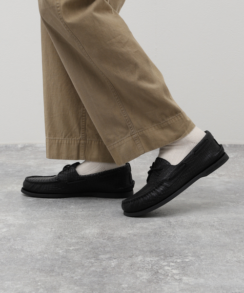 Sperry (スペリー)の「SPERRY / スペリー MA/O 2EYE EXOTICS STS25289/STS25290(モカシン/デッキシューズ・メンズ・ブラウン/ブラック・28cm/27cm/26cm/25cm)」の13枚目の写真