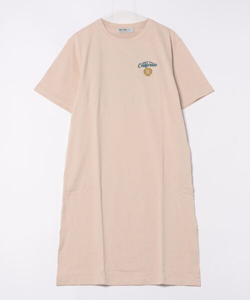 Import & Select(インポートアンドセレクト)の「【CALISURF】SMILEY FACE フラワー刺繍ワンピース(ワンピース・レディース・グリーン/ベージュ・フリー)」の1枚目の写真