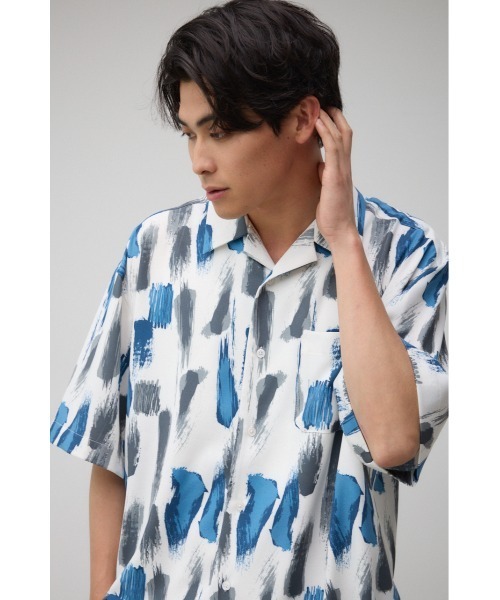 LE CIEL BLEU - アンシャントマン ブラウス シャツ AZUL BY MOUSSY ブラウス シャツ 袖カフスペプラムトップス