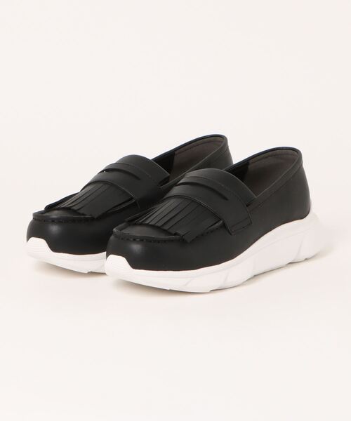 mio notis(ミオノティス)の「スニーカーローファー/756B(ローファー・レディース・ガンメタ/ブラック・36/39/38/37)」の8枚目の写真