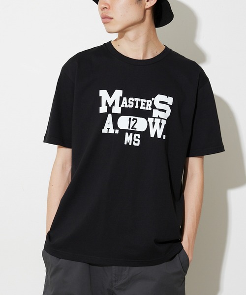 JOURNAL STANDARD relume（ジャーナルスタンダード　レリューム）の「【ZOZO限定】FAB KNIT / ファブニット College Logo Tee 2（Tシャツ/カットソー・メンズ・ホワイト系その他/ブラック系その他/ホワイト系その他2/ブラック系その他2/ホワイト/ブラック・S/M/L/XL）」の4枚目の写真