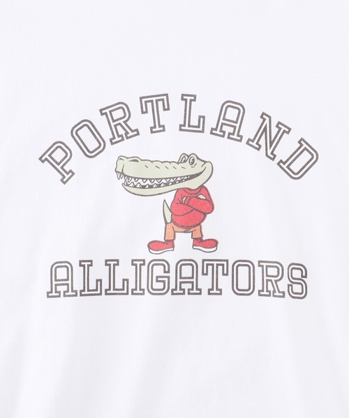 JOURNAL STANDARD relume（ジャーナルスタンダード　レリューム）の「【ZOZO限定】FAB KNIT / ファブニット College Logo Tee 2（Tシャツ/カットソー・メンズ・ホワイト系その他/ブラック系その他/ホワイト系その他2/ブラック系その他2/ホワイト/ブラック・S/M/L/XL）」の14枚目の写真