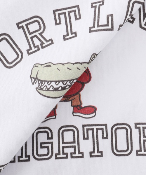 JOURNAL STANDARD relume（ジャーナルスタンダード　レリューム）の「【ZOZO限定】FAB KNIT / ファブニット College Logo Tee 2（Tシャツ/カットソー・メンズ・ホワイト系その他/ブラック系その他/ホワイト系その他2/ブラック系その他2/ホワイト/ブラック・S/M/L/XL）」の13枚目の写真