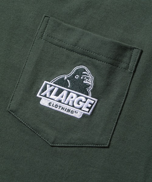 SLANTED OG S/S POCKET TEE（Tシャツ/カットソー）｜XLARGE（エクストララージ）