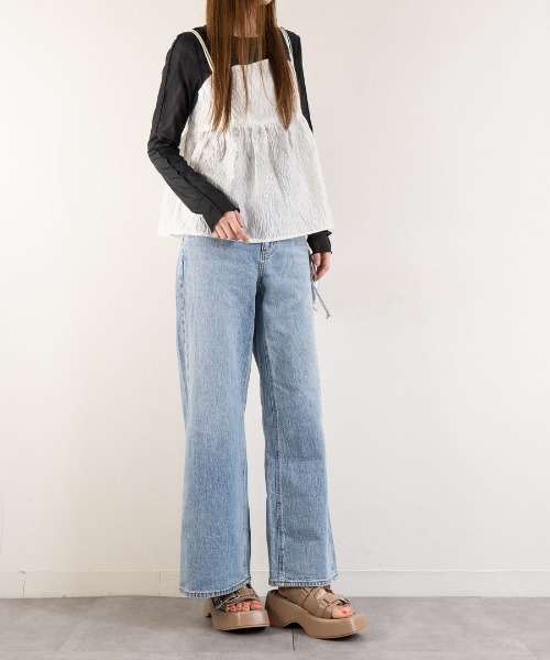 Fabby fabby(ファビィーファビィー)の「厚底2ベルトウエスタンサンダル(サンダル・レディース・ブラック/オフホワイト/ベージュ・SMALL/MEDIUM/LARGE)」の19枚目の写真