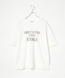 【接触冷感】USAコットンロゴプリントTシャツ
