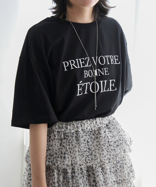 VENCEEXCHANGE(ヴァンスエクスチェンジ)の「【接触冷感】USAコットンロゴプリントTシャツ(Tシャツ/カットソー・レディース・ブラック/オフホワイト/ベージュ/グリーン系/キャメル・FREE)」の21枚目の写真