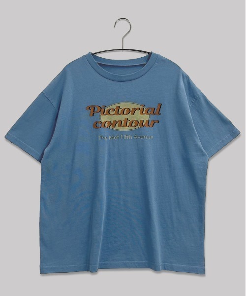 【WEB限定・洗える】ビンテージロゴTEE セール】 Odub:〈手洗い可能〉ビンテージ加工 ロゴ TEE◇ （T