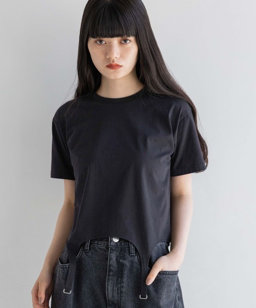 セール】ガーターTee 134999（Tシャツ/カットソー）｜yuw