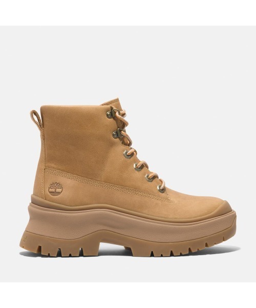 Timberland(ティンバーランド)の「ロキシー レーン ミッド ブーツ レディース(ブーツ・レディース・ブラック/ウィート・23.5cm/23.0cm/22.5cm/25.5cm/25.0cm/24.5cm/24.0cm)」の2枚目の写真