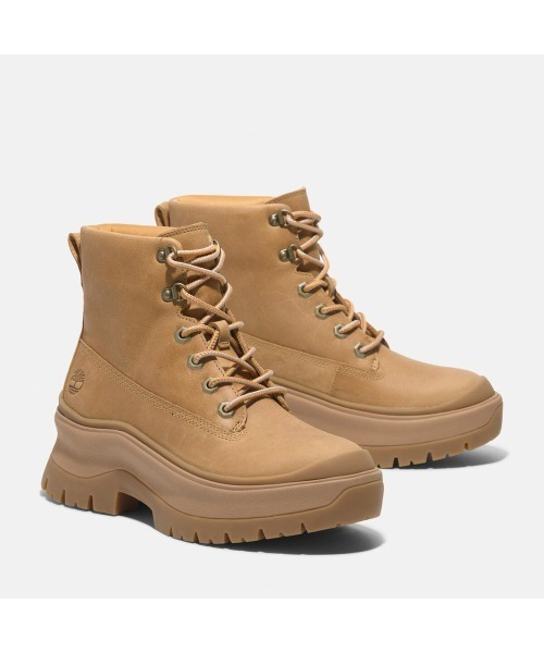 Timberland(ティンバーランド)の「ロキシー レーン ミッド ブーツ レディース(ブーツ・レディース・ブラック/ウィート・23.5cm/23.0cm/22.5cm/25.5cm/25.0cm/24.5cm/24.0cm)」の16枚目の写真