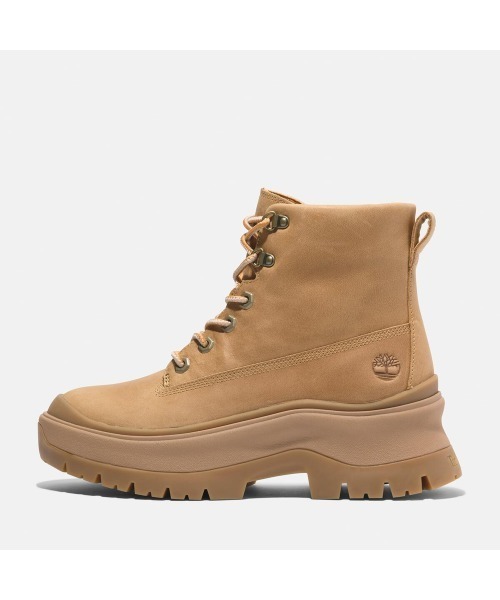 Timberland(ティンバーランド)の「ロキシー レーン ミッド ブーツ レディース(ブーツ・レディース・ブラック/ウィート・23.5cm/23.0cm/22.5cm/25.5cm/25.0cm/24.5cm/24.0cm)」の4枚目の写真