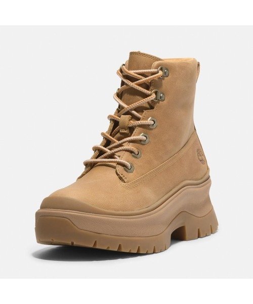 Timberland(ティンバーランド)の「ロキシー レーン ミッド ブーツ レディース(ブーツ・レディース・ブラック/ウィート・23.5cm/23.0cm/22.5cm/25.5cm/25.0cm/24.5cm/24.0cm)」の5枚目の写真