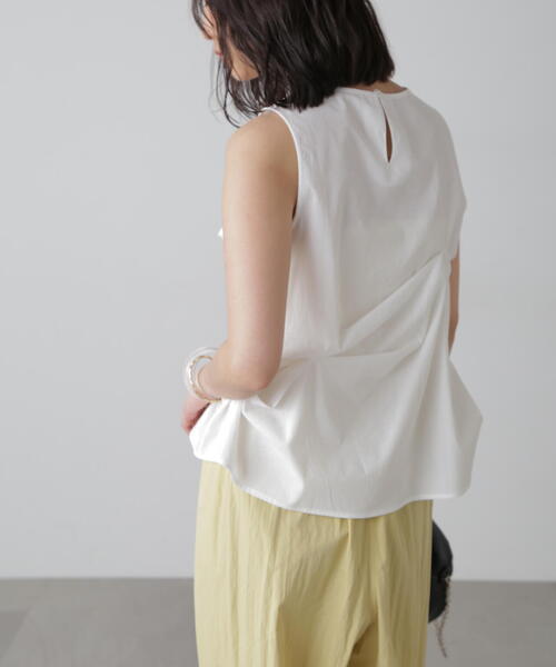 FREE'S MART（フリーズマート）の「◆イレギュラータックデザインブラウス（シャツ/ブラウス・レディース・ホワイト/ブラック/オレンジ・FREE）」の22枚目の写真