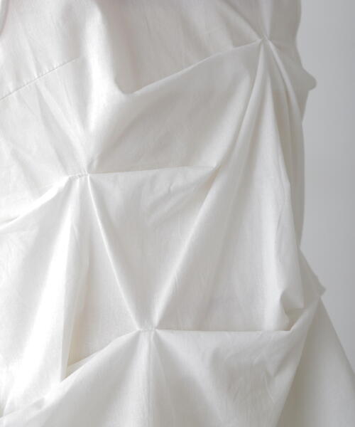 FREE'S MART（フリーズマート）の「◆イレギュラータックデザインブラウス（シャツ/ブラウス・レディース・ホワイト/ブラック/オレンジ・FREE）」の18枚目の写真