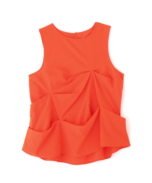 FREE'S MART（フリーズマート）の「◆イレギュラータックデザインブラウス（シャツ/ブラウス・レディース・ホワイト/ブラック/オレンジ・FREE）」の16枚目の写真