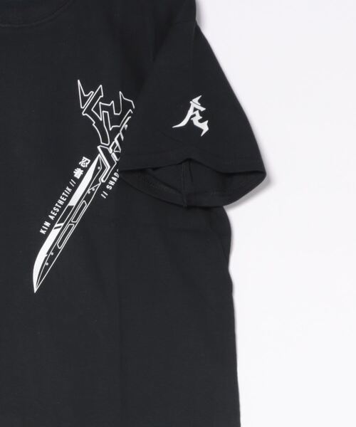 ARCHIVER(アーカイバ)の「【8】【it】【KINJAZ】Graphic T(Tシャツ/カットソー・メンズ・ホワイト/ブラック・MEDIUM/LARGE)」の3枚目の写真