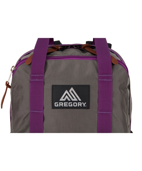 GREGORY(グレゴリー)の「イージーピージーデイ EASY PEASY DAY グレー/パープル(バックパック/リュック・メンズ・グレー系その他・ONE SIZE)」の3枚目の写真