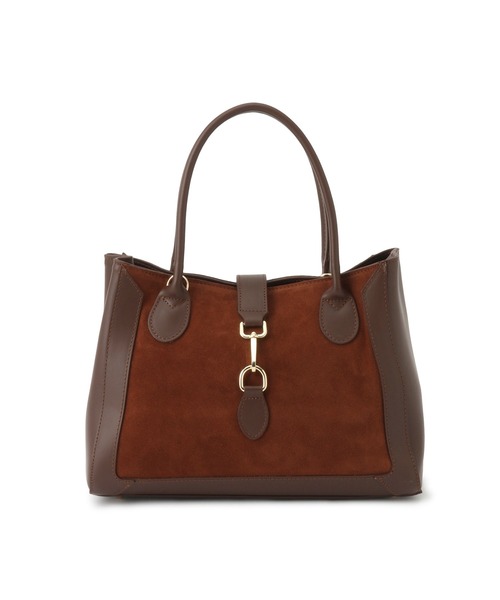 SALON adam et rope'（サロン アダム エ ロペ）の「【AULENTTI（オーレンティ）】RUGA 2WAY BAG（ハンドバッグ・レディース・ブラウン系その他/ブラック・FREE）」の22枚目の写真