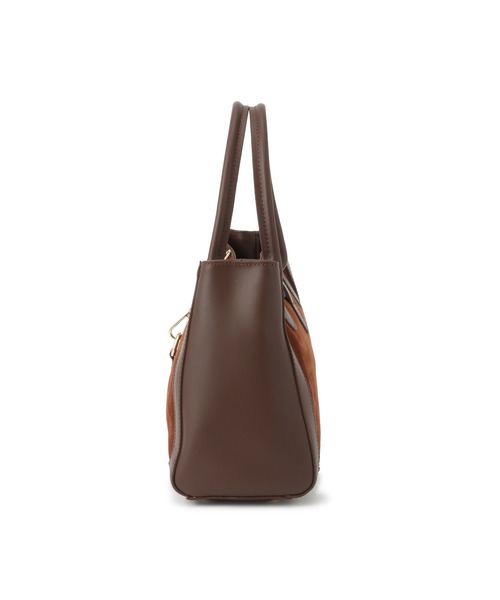 SALON adam et rope'（サロン アダム エ ロペ）の「【AULENTTI（オーレンティ）】RUGA 2WAY BAG（ハンドバッグ・レディース・ブラウン系その他/ブラック・FREE）」の21枚目の写真