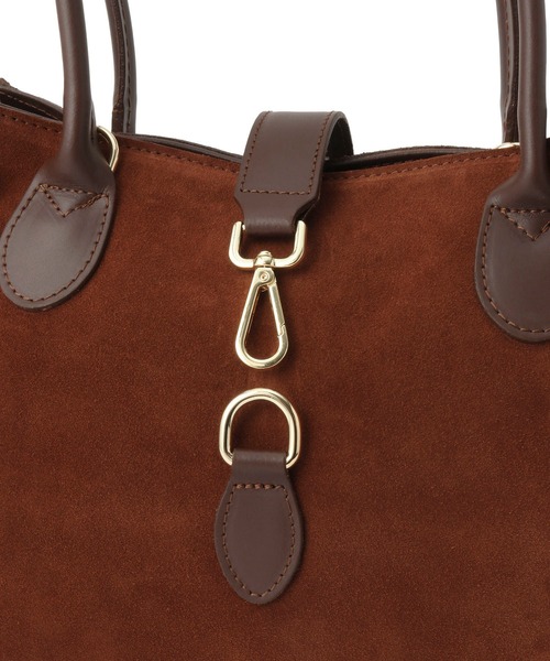 SALON adam et rope'（サロン アダム エ ロペ）の「【AULENTTI（オーレンティ）】RUGA 2WAY BAG（ハンドバッグ・レディース・ブラウン系その他/ブラック・FREE）」の19枚目の写真