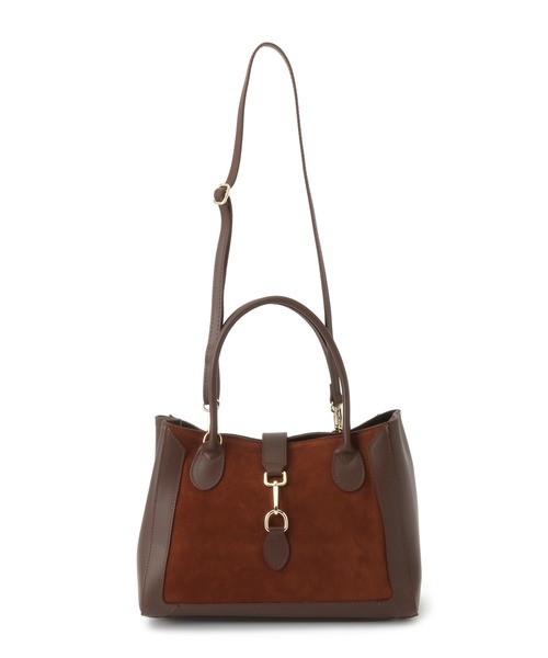 SALON adam et rope'（サロン アダム エ ロペ）の「【AULENTTI（オーレンティ）】RUGA 2WAY BAG（ハンドバッグ・レディース・ブラウン系その他/ブラック・FREE）」の15枚目の写真