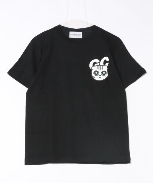 ARCHIVER(アーカイバ)の「【8】【it】【Grace Chow/グレース チョウ】Graphic/Design T(Tシャツ/カットソー・レディース・ブラック/ホワイト・MEDIUM/SMALL)」の2枚目の写真
