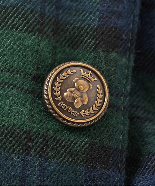 apres les cours（アプレレクール）の「【リンク】tiny bear チェックスカート（スカート・キッズ・レッド/グリーン・120/110/100/90/80）」の11枚目の写真