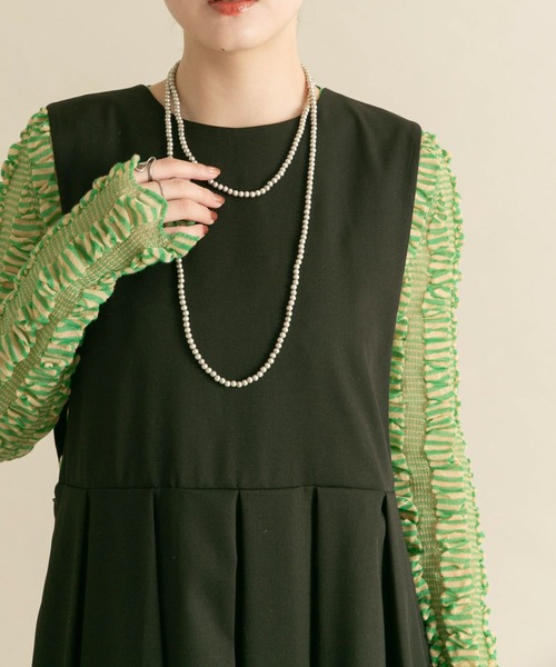 KBF（ケイビーエフ）の「ロングボールネックレス（ネックレス・レディース・シルバー・ONE）」の3枚目の写真