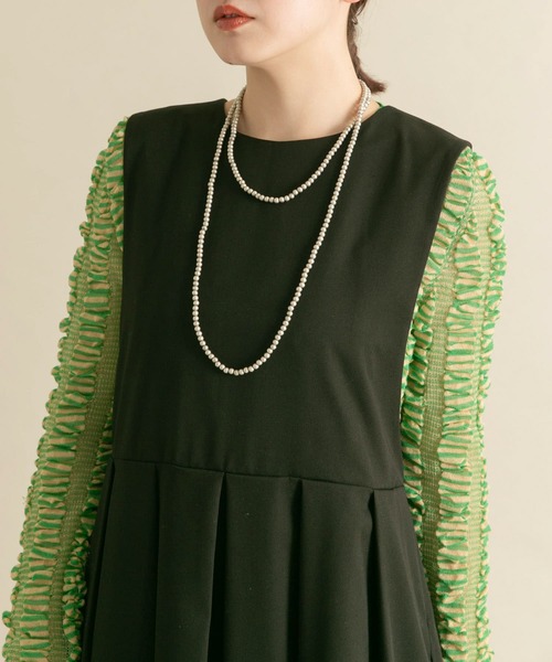 KBF（ケイビーエフ）の「ロングボールネックレス（ネックレス・レディース・シルバー・ONE）」の4枚目の写真