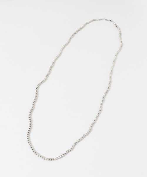 KBF（ケイビーエフ）の「ロングボールネックレス（ネックレス・レディース・シルバー・ONE）」の5枚目の写真