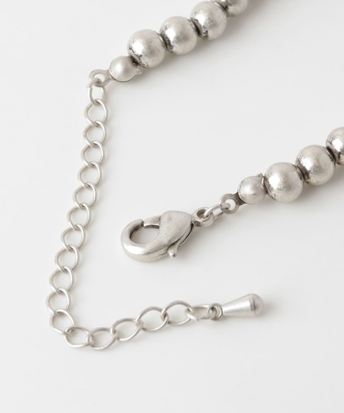 KBF（ケイビーエフ）の「ロングボールネックレス（ネックレス・レディース・シルバー・ONE）」の9枚目の写真