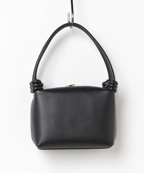 JIL SANDER ジルサンダー ハンドバッグ がま口 ブラック JIL SANDER