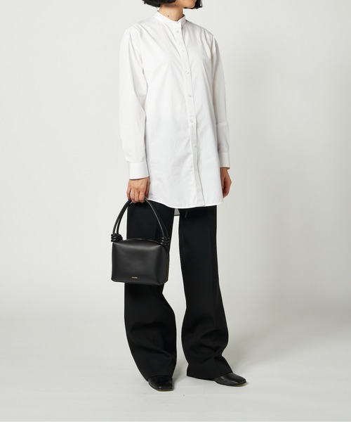 JIL SANDER（ジルサンダー）の「JIL SANDER GIRO ZIP SM（ハンドバッグ・レディース・ブラック・FREE）」の7枚目の写真