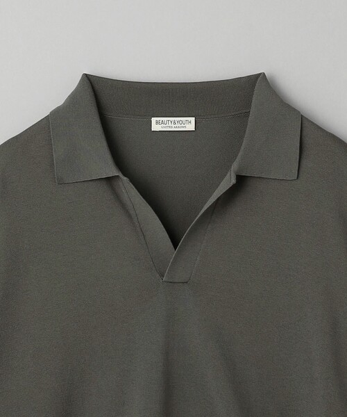 BEAUTY&YOUTH UNITED ARROWS(ビューティーアンドユースユナイテッドアローズ)の「DEO プレーティング スキッパーニット -抗菌・防臭 ウォッシャブル-(ニット/セーター・メンズ・ネイビー/オリーブ・XL/L/M/S)」の11枚目の写真