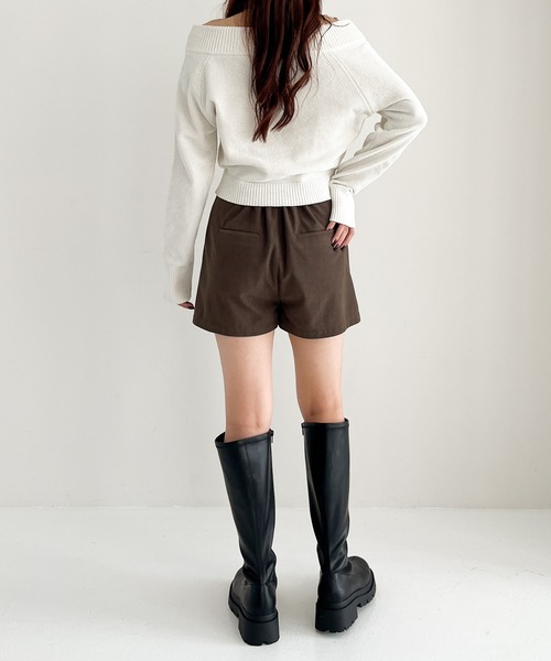 Heather(ヘザー)の「細コーデュロイショートパンツ 148885(その他パンツ・レディース・ブラウン/ブラック・S/M)」の16枚目の写真