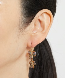 Zoule ゾーラ:MOROCCAN モロッカンシリーズ flower moroccan ピアス