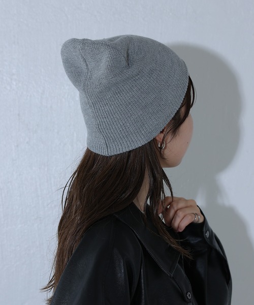 COLONY 2139（コロニートゥーワンスリーナイン）の「アクリルニット帽（ニットキャップ/ビーニー・レディース・ブラック/レッド/ライトグレー/ブルー/グレー系その他/ダークブラウン・FREE）」の18枚目の写真