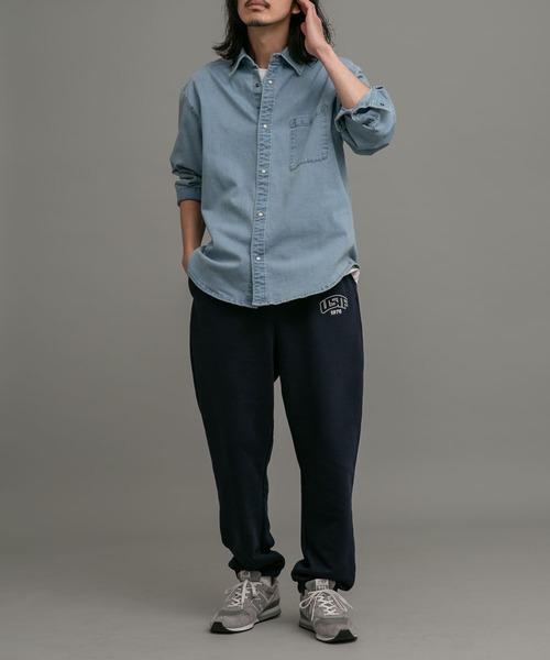 URBAN RESEARCH Sonny Label(アーバンリサーチサニーレーベル)の「GEM SPORTSWEAR SWEAT PANTS(その他パンツ・メンズ・ネイビー/ホワイト系その他・MEDIUM/LARGE)」の12枚目の写真
