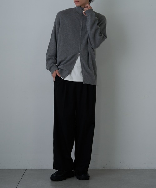 COLONY 2139（コロニートゥーワンスリーナイン）の「スウェットライクドライバーズニット（ニット/セーター・メンズ・グレー/ブルー/ブラック・MEDIUM/LARGE）」の10枚目の写真