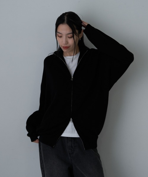 COLONY 2139（コロニートゥーワンスリーナイン）の「スウェットライクドライバーズニット（ニット/セーター・メンズ・グレー/ブルー/ブラック・MEDIUM/LARGE）」の20枚目の写真