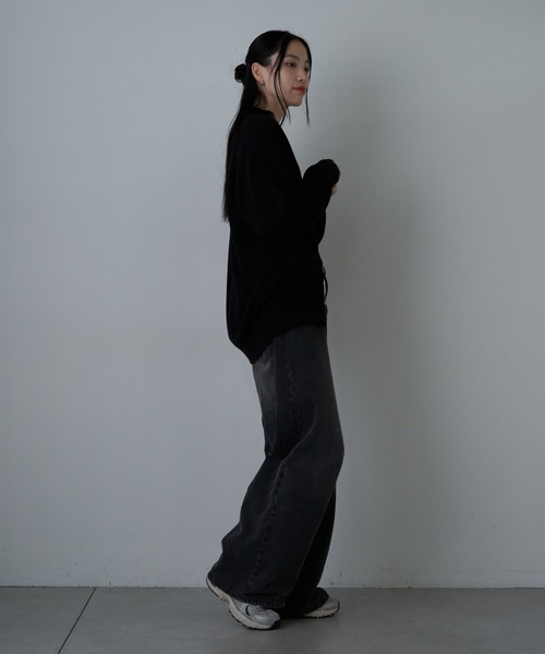 COLONY 2139（コロニートゥーワンスリーナイン）の「スウェットライクドライバーズニット（ニット/セーター・メンズ・グレー/ブルー/ブラック・MEDIUM/LARGE）」の5枚目の写真