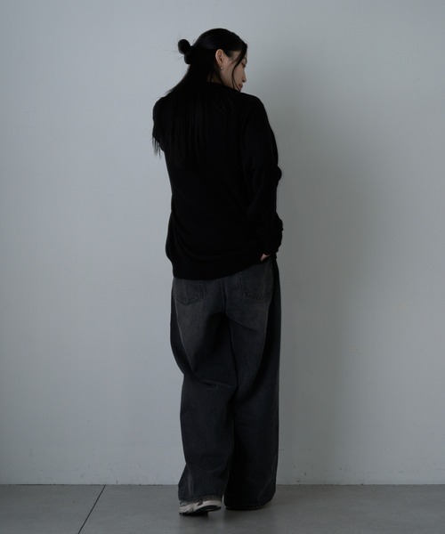 COLONY 2139（コロニートゥーワンスリーナイン）の「スウェットライクドライバーズニット（ニット/セーター・メンズ・グレー/ブルー/ブラック・MEDIUM/LARGE）」の6枚目の写真